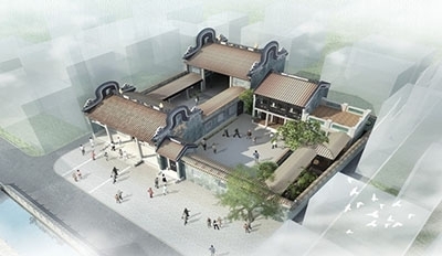 铺地青条砖在古建园林铺地中的作用